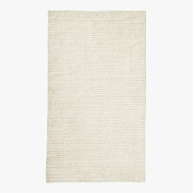 Performance Ribbed Rug Open Box: Performance Ribbed Rug, 3' x 5' - Ivory | Pottery Barn Teen