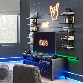 5 Tier Wall Shelf Tower (12"x32")