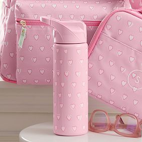 Colby Roller Rabbit Hearts Water Bottle