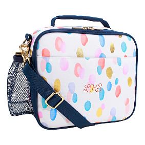 Gear-Up Metallic Rainbow Drops  Lunch Box