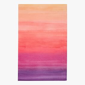 Rainbow Ombre Performance Rug