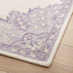 Sophie Wool Rug - Dusty Iris