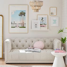 Wood Beaded Pendant (17")