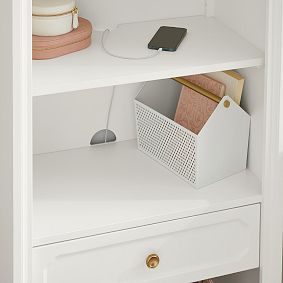 Auburn Storage Desk &amp; Bookcase Set (108")
