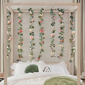 Floral Multicoloured Waterfall Garland