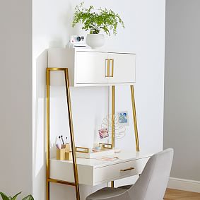 Marble Desk Accessories, Photo Display Leaf