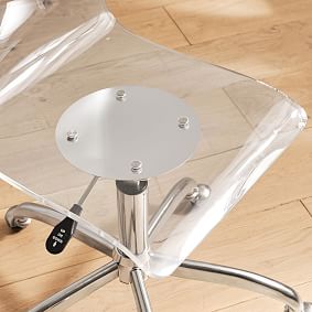 Piper Acrylic Swivel Desk Chair