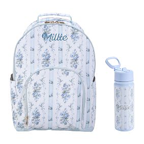 Gear-Up LoveShackFancy Daydream Backpack &amp; Water Bottle Bundle, Set of 2