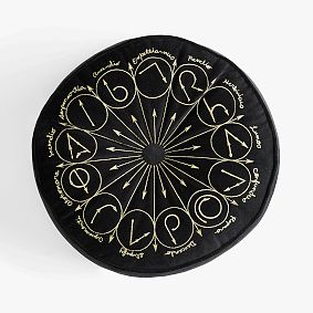 Harry Potter™ Velvet Round Spells Pillow