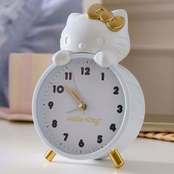 Hello Kitty® Shaped Clock | Pottery Barn Teen