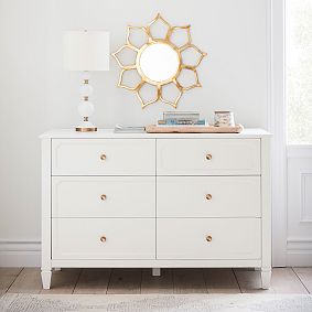 Auburn 6-Drawer Wide Dresser - Thumbnail 3