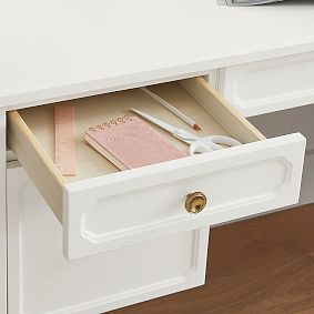 Auburn Storage Desk &amp; Bookcase Set (108")