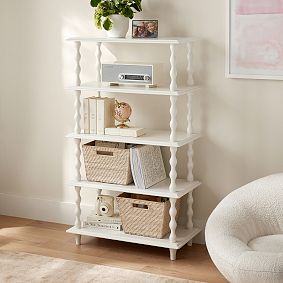 Bobbin Accent Bookcase (28")
