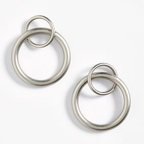 Curtain Double Ring Set of 14