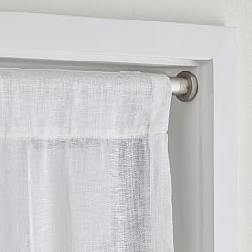 Pewter Tension Curtain Rod
