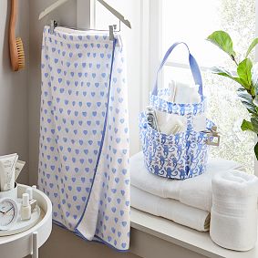 Roller Rabbit Hearts Bath Wrap