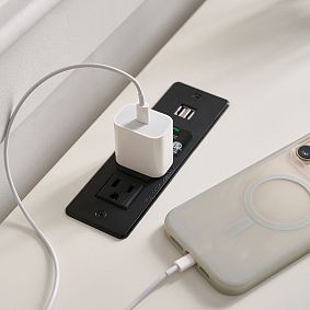 Colette Smart Storage Desk &amp; Bookshelf Set