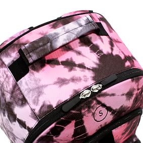 Gear-Up  Santa Cruz Tie-Dye Backpack, Pink/Black