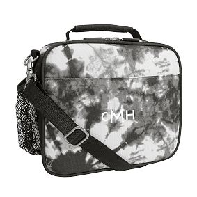 Gear-Up Santa Cruz Tie Dye Cold Pack Lunch, Black/White
