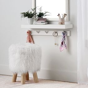 No Nails Hook Rack (30")