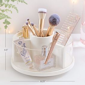 Wood &amp; Acrylic Storage Spinner