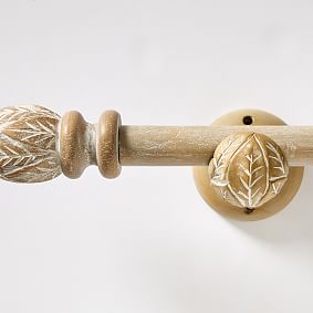 Boho Wooden Window Rods