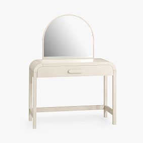 Clio Rounded Vanity Desk (40")