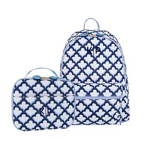 Colby Roller Rabbit Jena Trellis Backpack &amp; Cold Pack Lunch Box Bundle