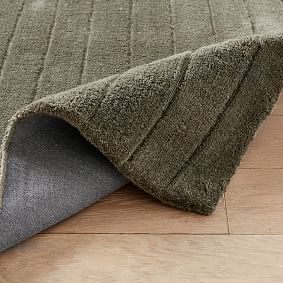 Cord Shag Rug - Dusty Olive