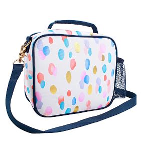 Gear-Up Metallic Rainbow Drops  Lunch Box