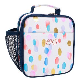 Gear-Up Metallic Rainbow Drops  Lunch Box