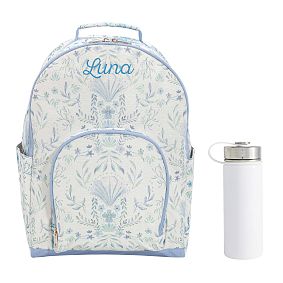 Gear-Up Nantucket Shells Backpack &amp; Water Bottle Bundle