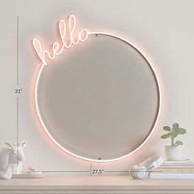 Hello Round Neon