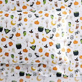 Trick-or-Treat Glow-in-the-Dark Sheet Set