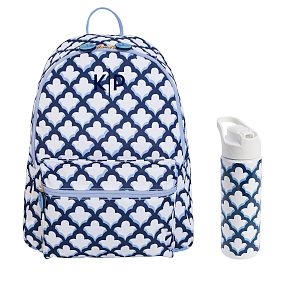 Colby Roller Rabbit Jena Trellis Backpack &amp; Water Bottle Bundle