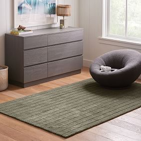 Cord Shag Rug - Dusty Olive