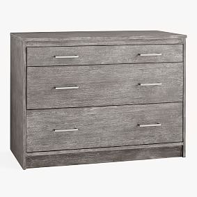 Open Box: Sleep & Study® Wide Dresser (40"W x 19"D) - Brushed Charcoal