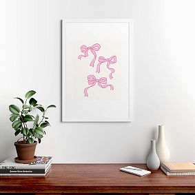 Pink Bows Art