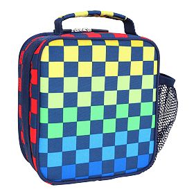 Gear-Up Rainbow Checkered Pixel  Lunch Box