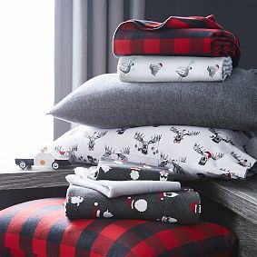 Sloths Organic Flannel Sheet Set