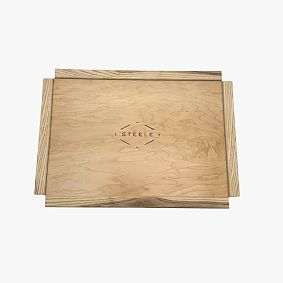 Steele Canvas Elevated Small Basket Shelf