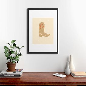 Wild at Heart Cowboy Boot Art