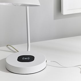 Cylinder Wireless Charging &amp; USB Task Lamp