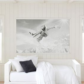 Snowboarder Mural