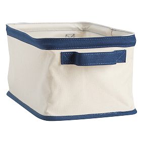 Store-It Bins, Natural Canvas Color Trim