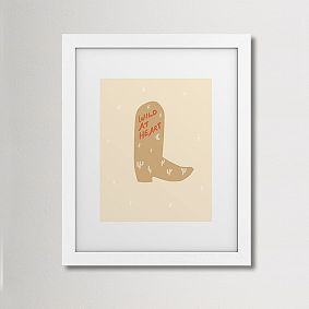 Wild at Heart Cowboy Boot Art