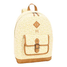 Northfield Yellow Floating Daisy Backpack
