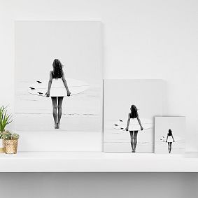 Surf Girl Art