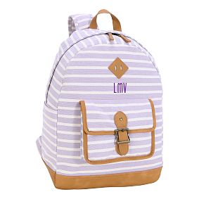 Northfield Lavender Stripe Backpacks