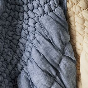 Open Box: Cream Puff Recycled Microfiber Quilt &amp; Sham